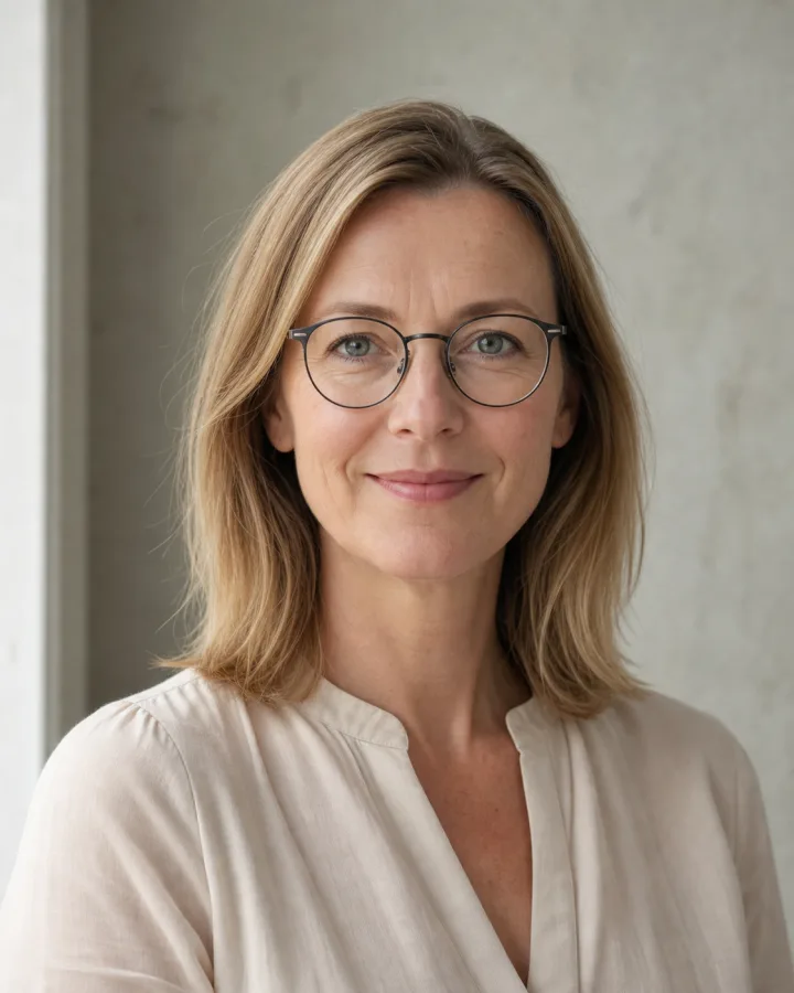Synthetisches Porträt von Dr. med. Insa Weitblick