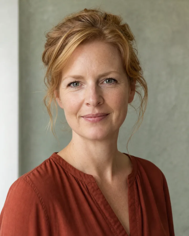 Synthetisches Porträt von Kirsten Aalgrund