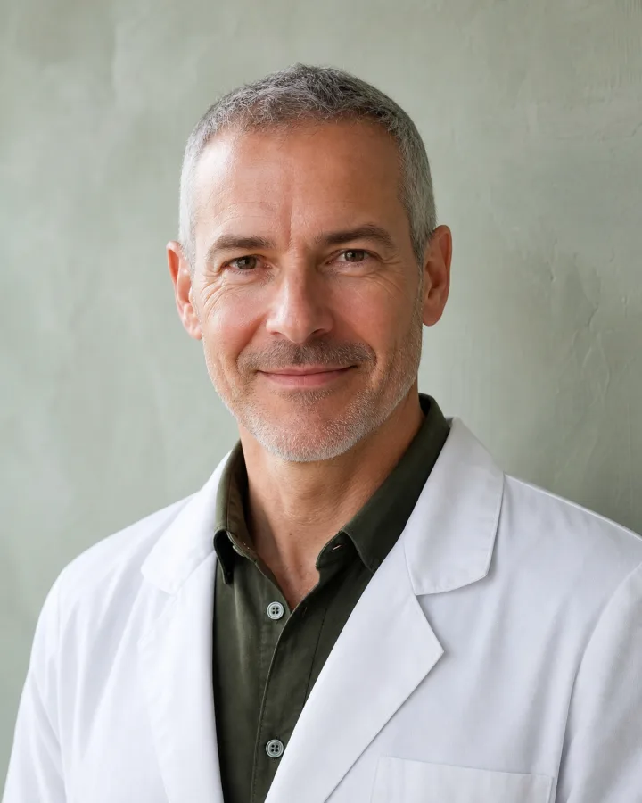 Synthetisches Porträt von Dr. med. Ole Sanddorn